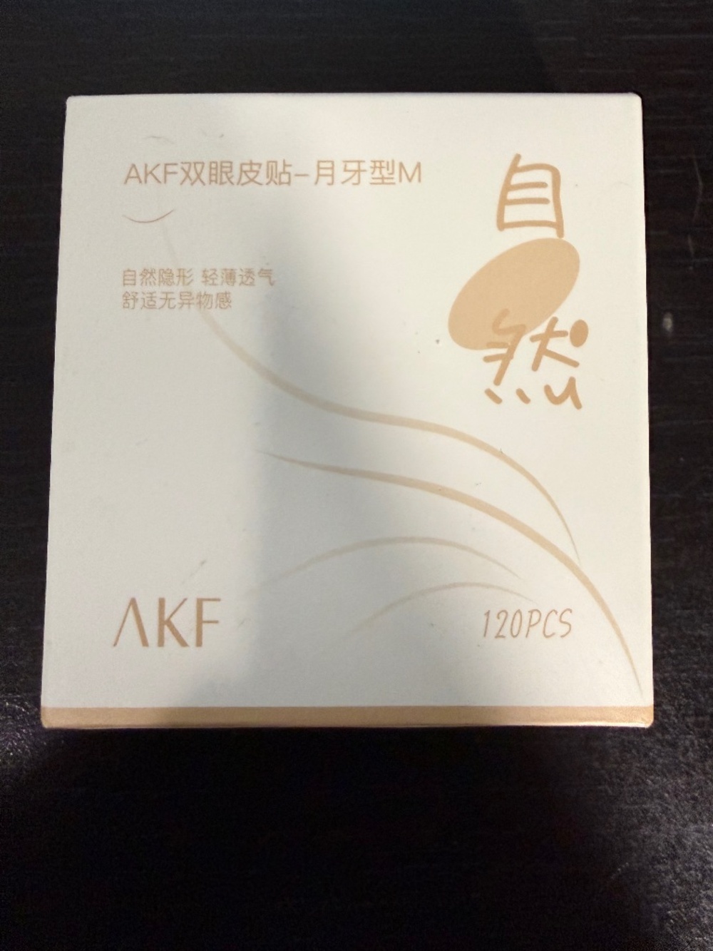AKF Double Eyelid Tape 120 Strips Moon M Hooded Droopy Eyes NEW